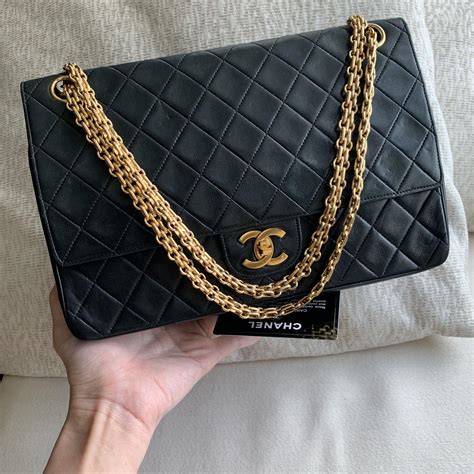 vintage chanel bag gold chain